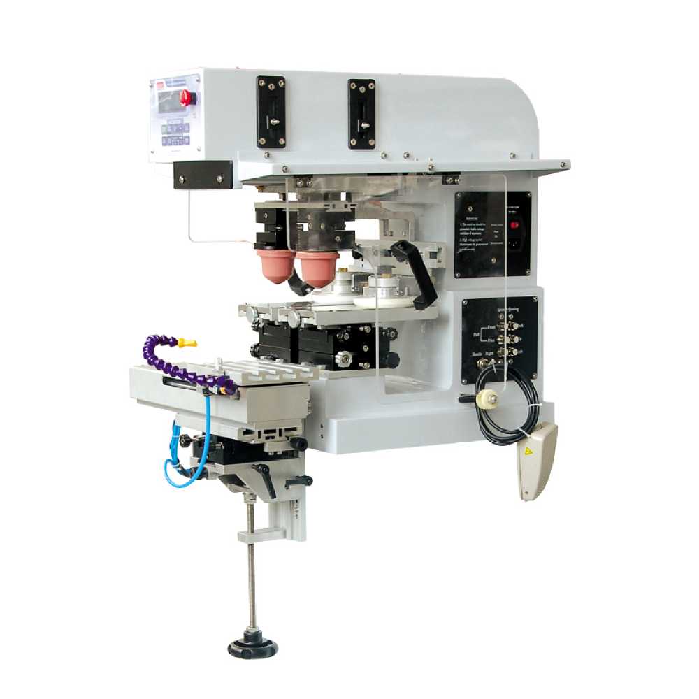 125-90S2D – Máquina tampografia 2 colores sobremesa