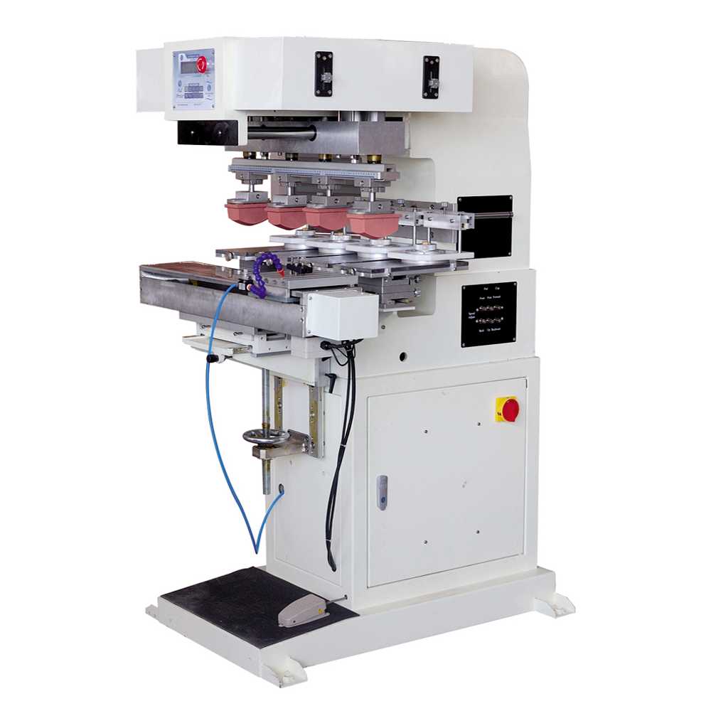 225-120S4 – Máquina tampografia 4 colores diámetro 120mm