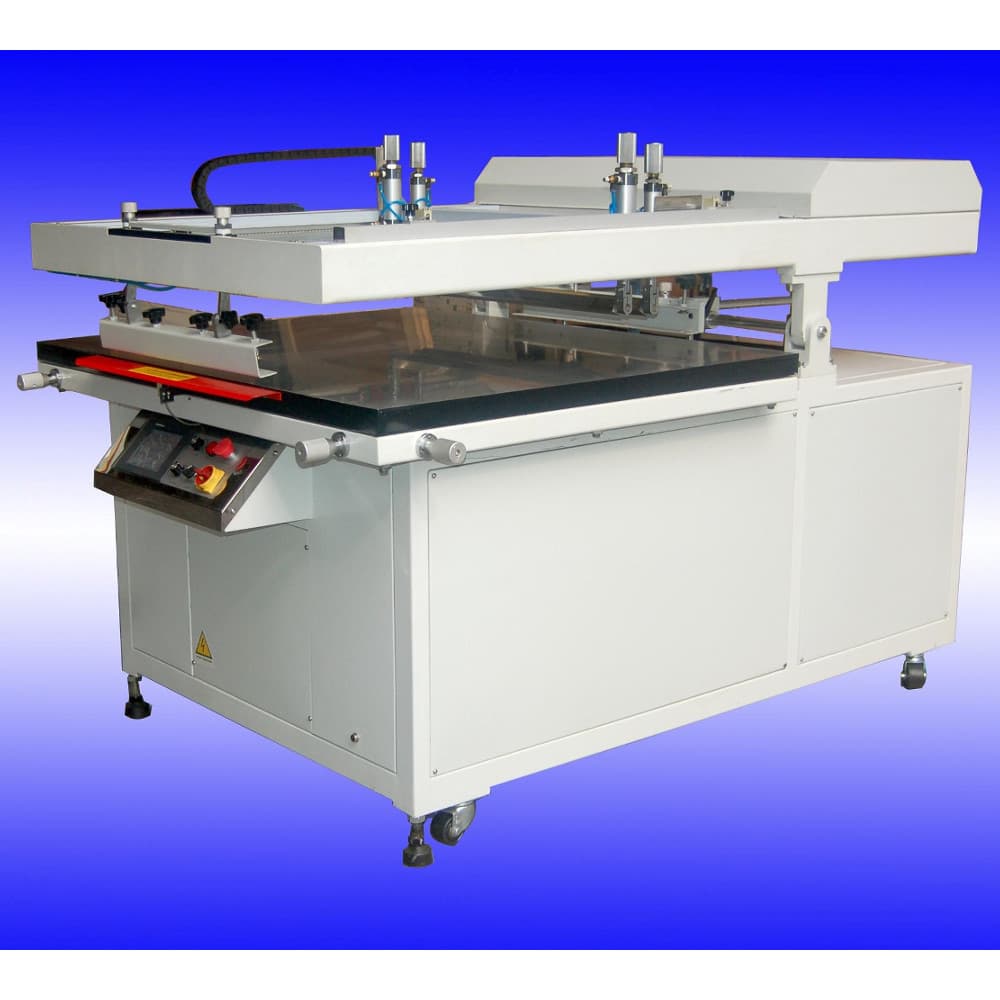 Máquina de serigrafía plana con brazos oblicuos-SS90120