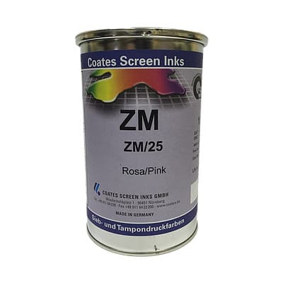 Tintas de DOS componentes para serigrafía ZM