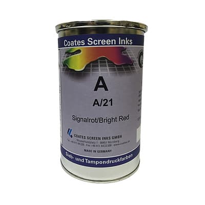 Tintas para serigrafía a