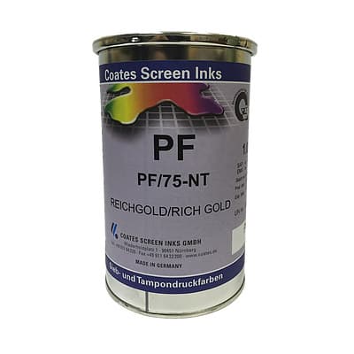 Tintas para serigrafía PF
